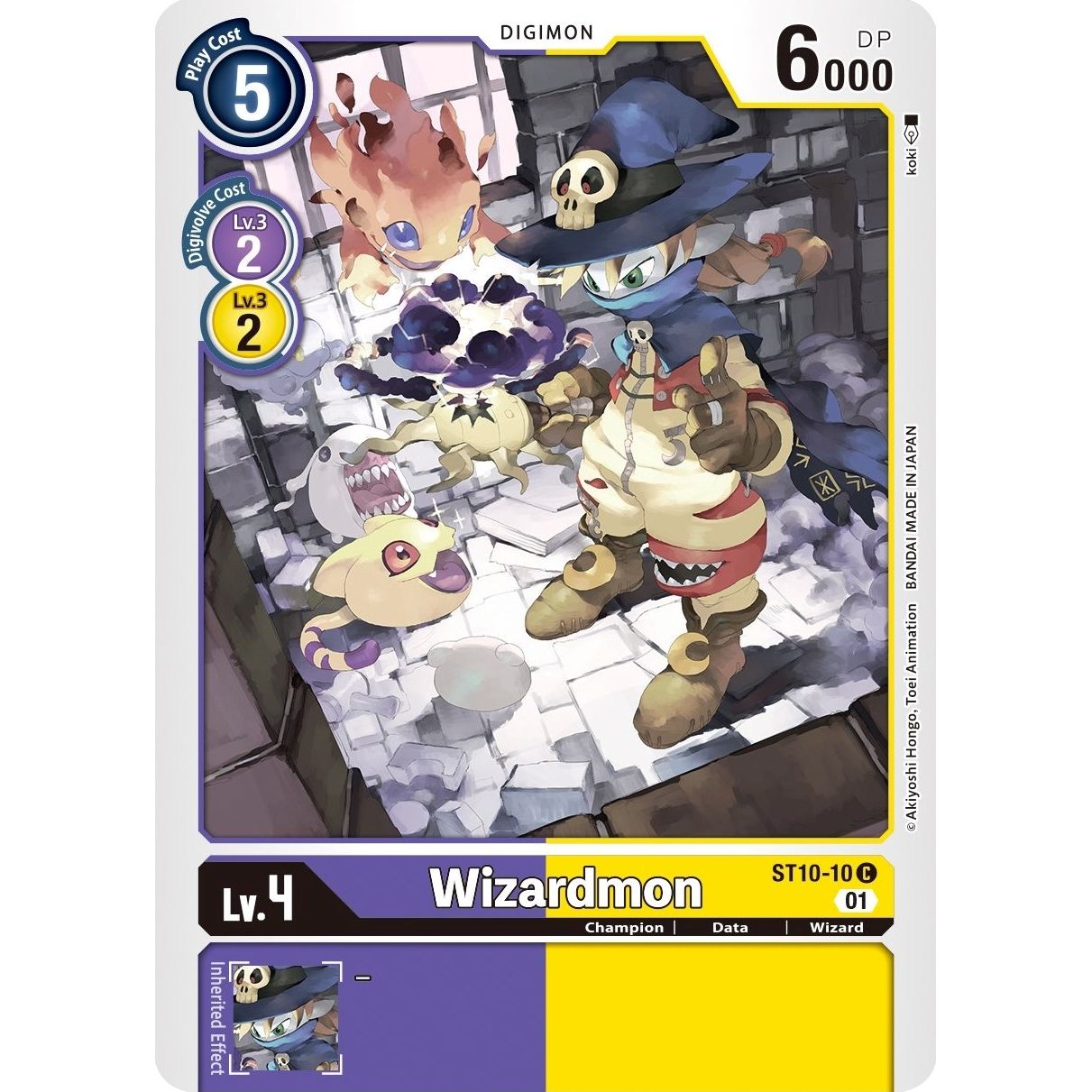 Image for Wizardmon (ST10-10 C) (ST-10) - Digimon Card Game