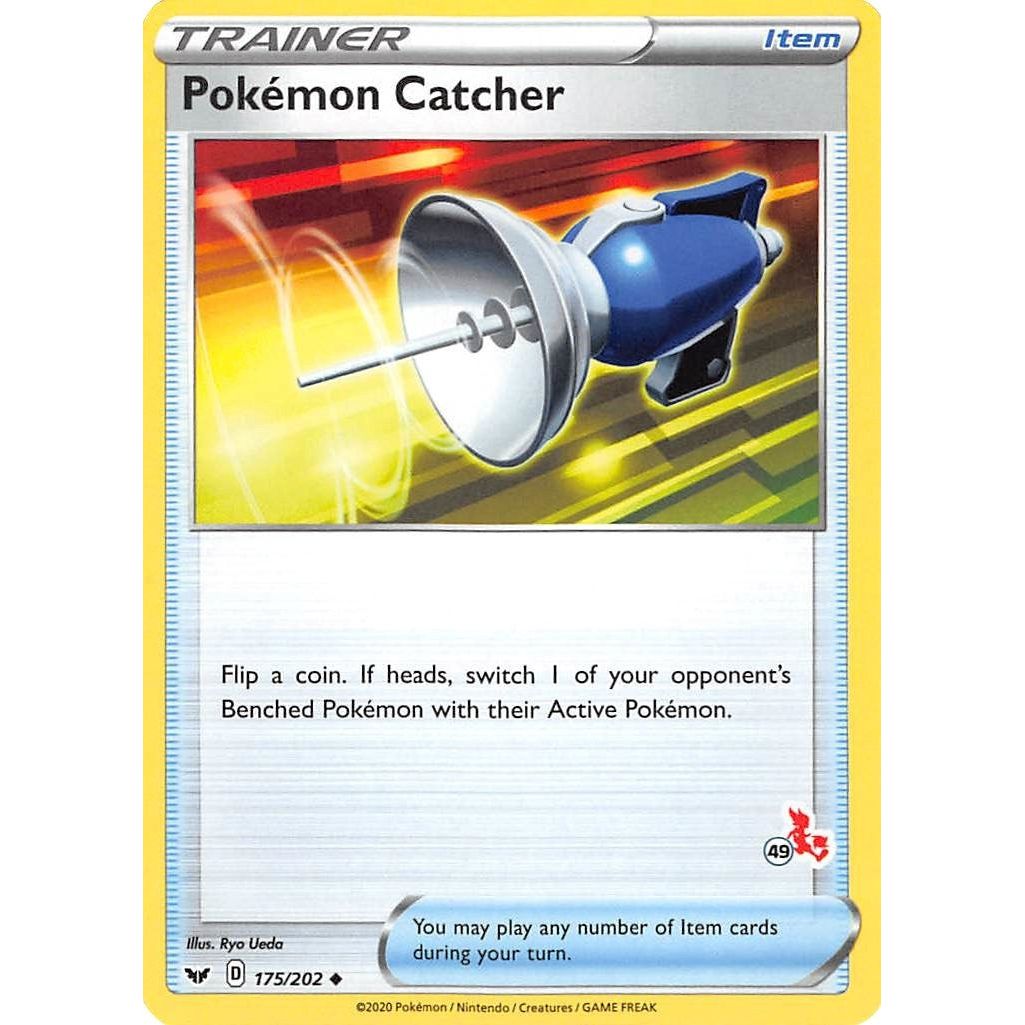 Image for Pokemon Catcher - 175/202 (#49 Cinderace Stamped) (175/202) (BA22) - Pokemon