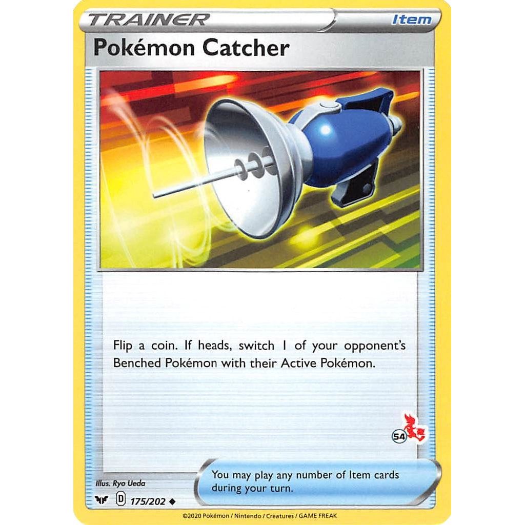 Image for Pokemon Catcher - 175/202 (#54 Cinderace Stamped) (175/202) (BA22) - Pokemon