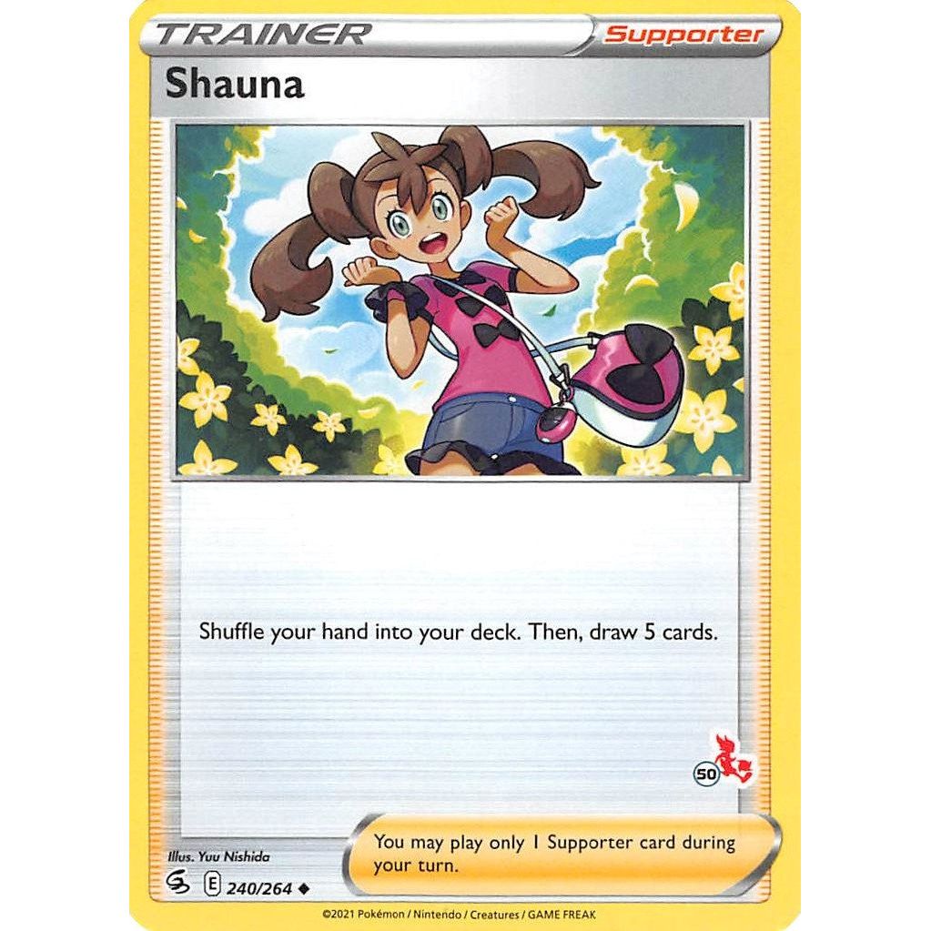 Image for Shauna - 240/264 (#50 Cinderace Stamped) (240/264) (BA22) - Pokemon
