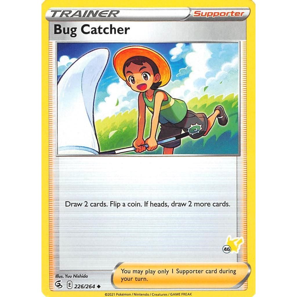 Image for Bug Catcher - 226/264 (#46 Pikachu Stamped) (226/264) (BA22) - Pokemon