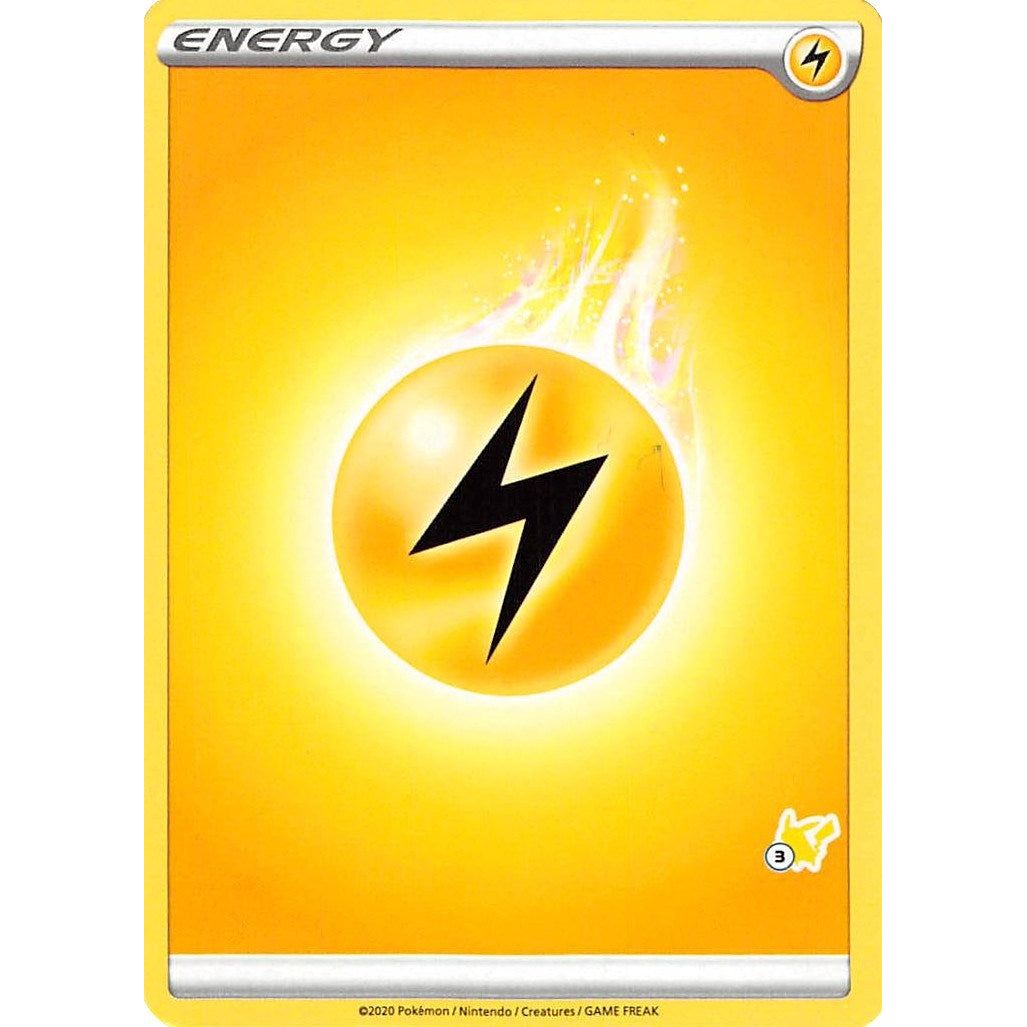 Image for Lightning Energy (#3 Pikachu Stamped) (BA22) - Pokemon