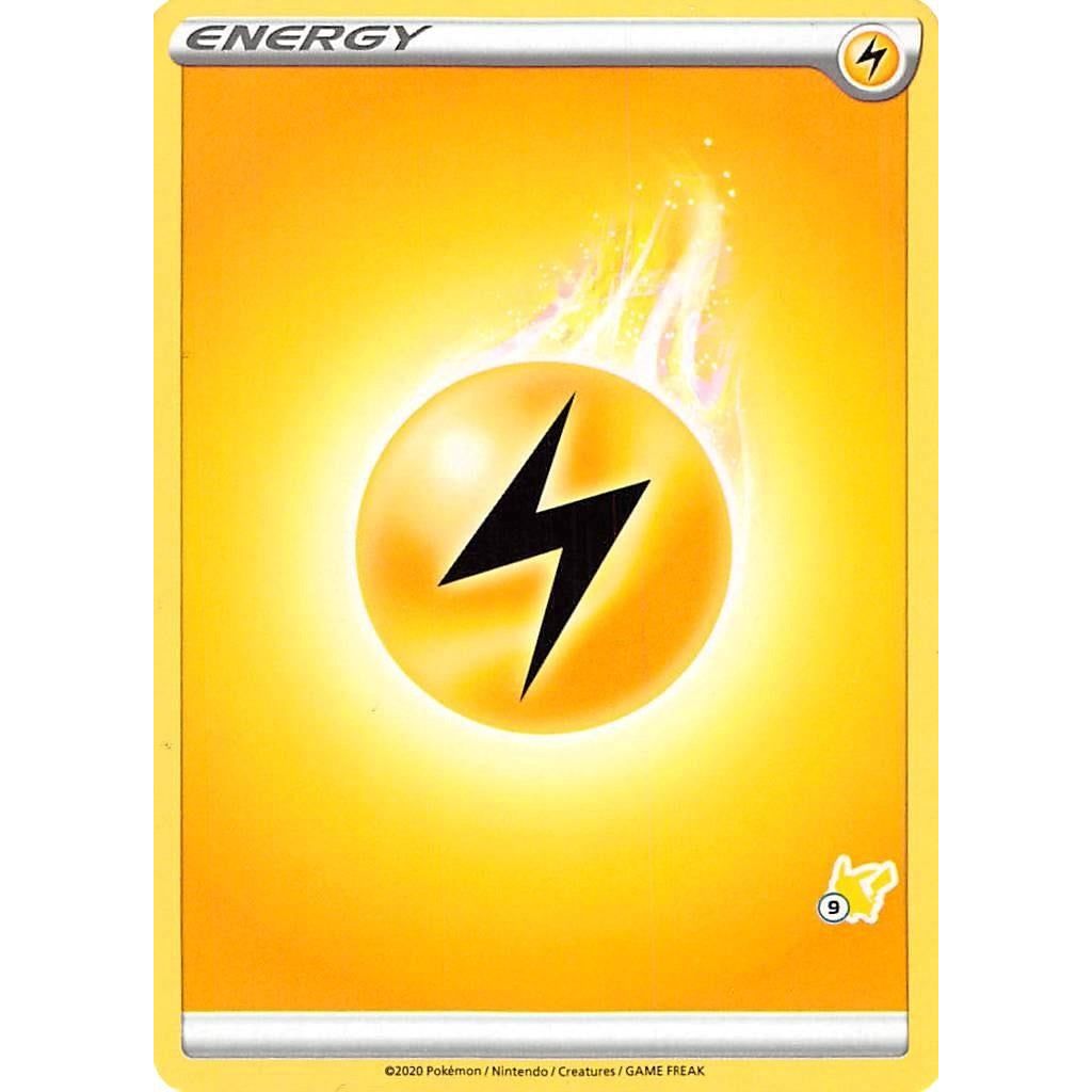 Image for Lightning Energy (#9 Pikachu Stamped) (BA22) - Pokemon