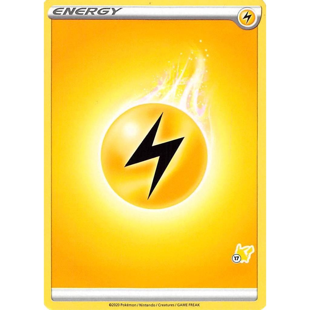 Image for Lightning Energy (#17 Pikachu Stamped) (BA22) - Pokemon