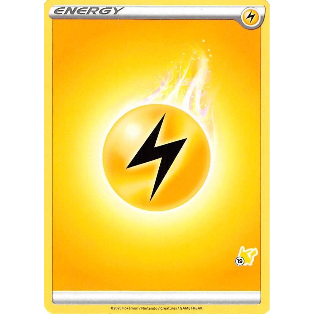 Image for Lightning Energy (#19 Pikachu Stamped) (BA22) - Pokemon
