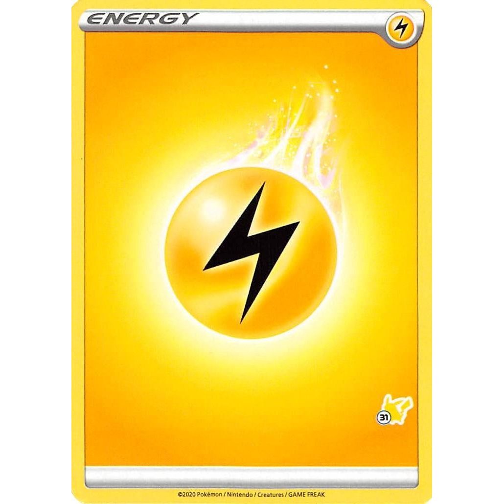Image for Lightning Energy (#31 Pikachu Stamped) (BA22) - Pokemon