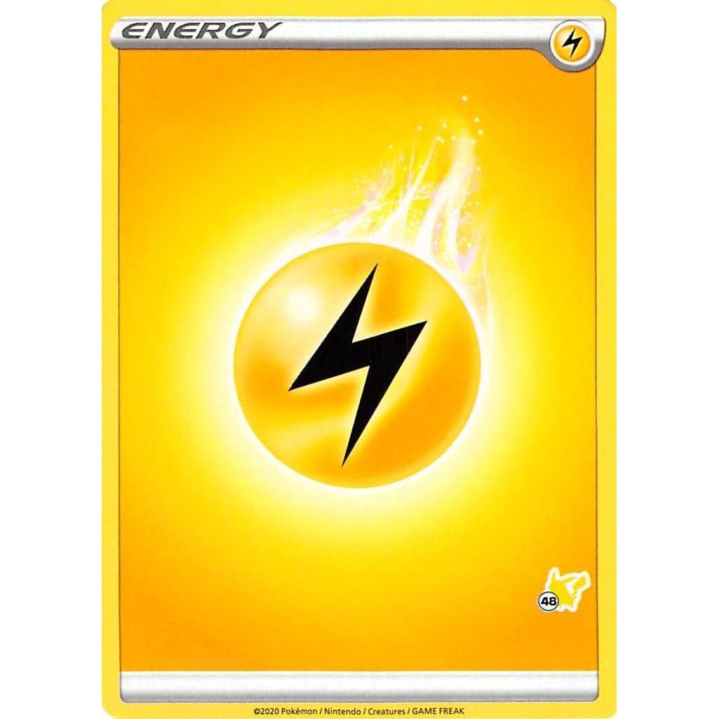 Image for Lightning Energy (#48 Pikachu Stamped) (BA22) - Pokemon