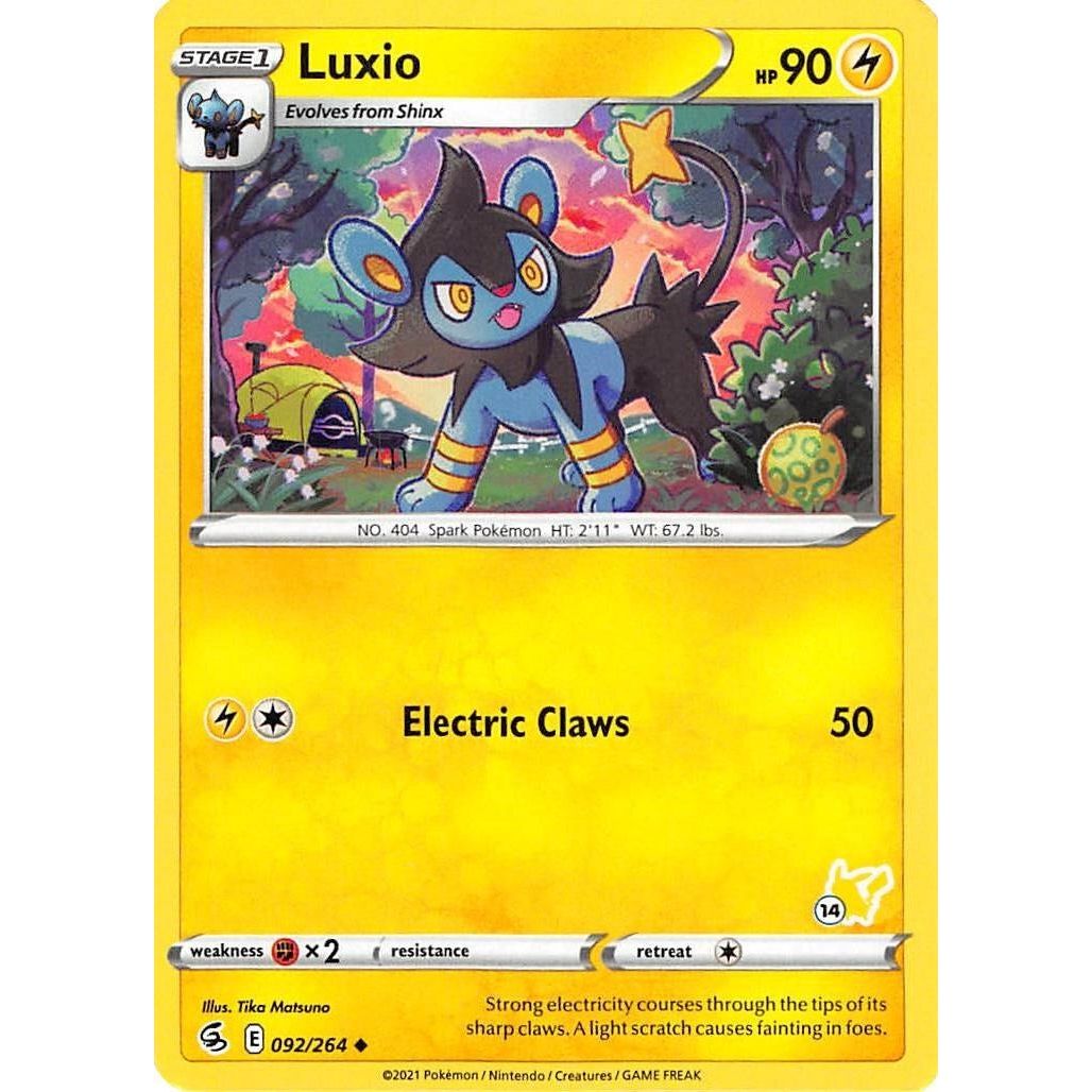 Image for Luxio - 092/264 (#14 Pikachu Stamped) (092/264) (BA22) - Pokemon