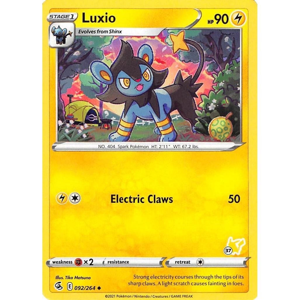 Image for Luxio - 092/264 (#37 Pikachu Stamped) (092/264) (BA22) - Pokemon