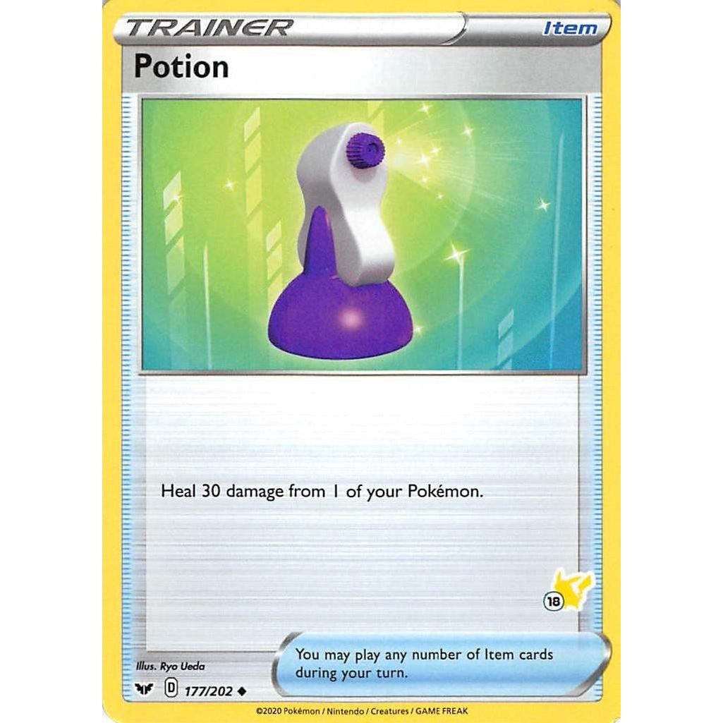 Image for Potion - 177/202 (#18 Pikachu Stamped) (177/202) (BA22) - Pokemon