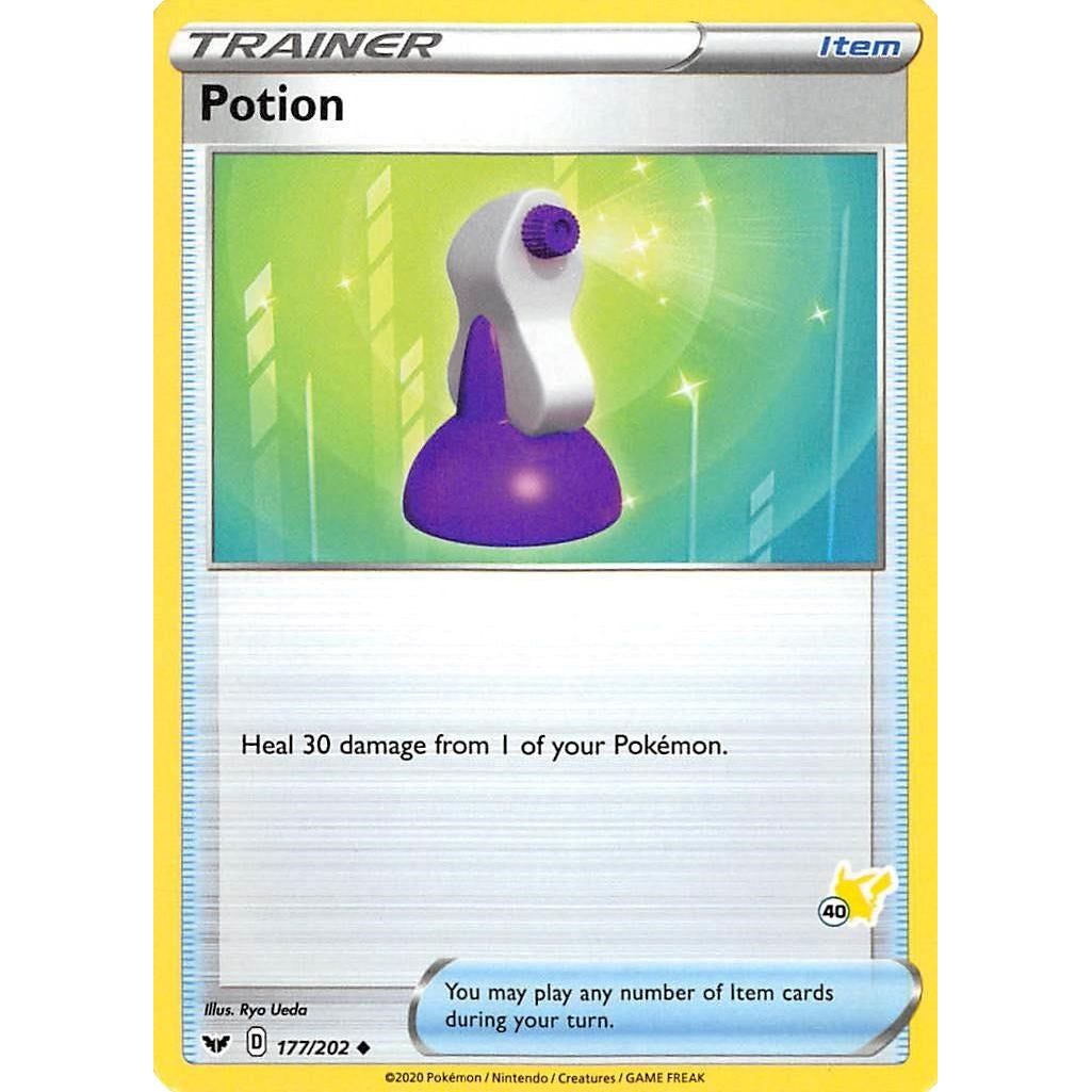 Image for Potion - 177/202 (#40 Pikachu Stamped) (177/202) (BA22) - Pokemon