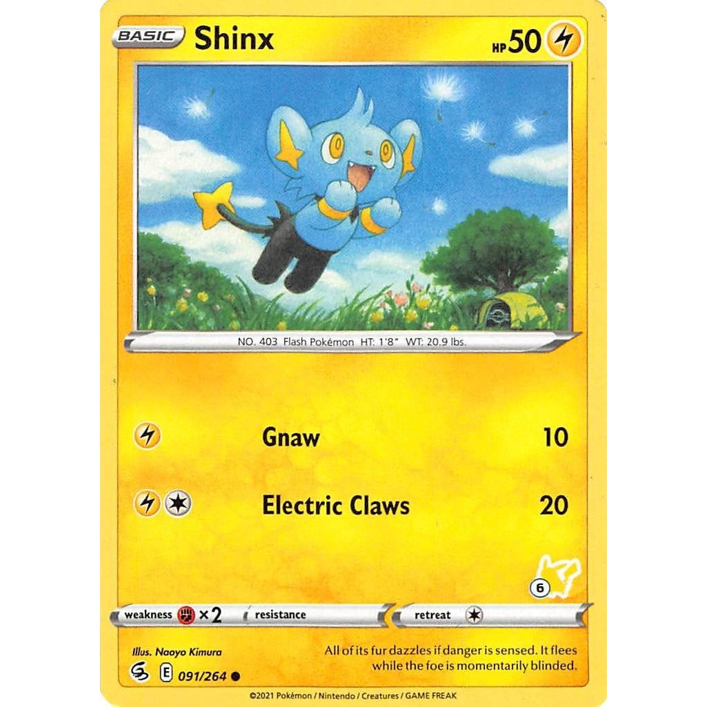 Image for Shinx - 091/264 (#6 Pikachu Stamped) (091/264) (BA22) - Pokemon