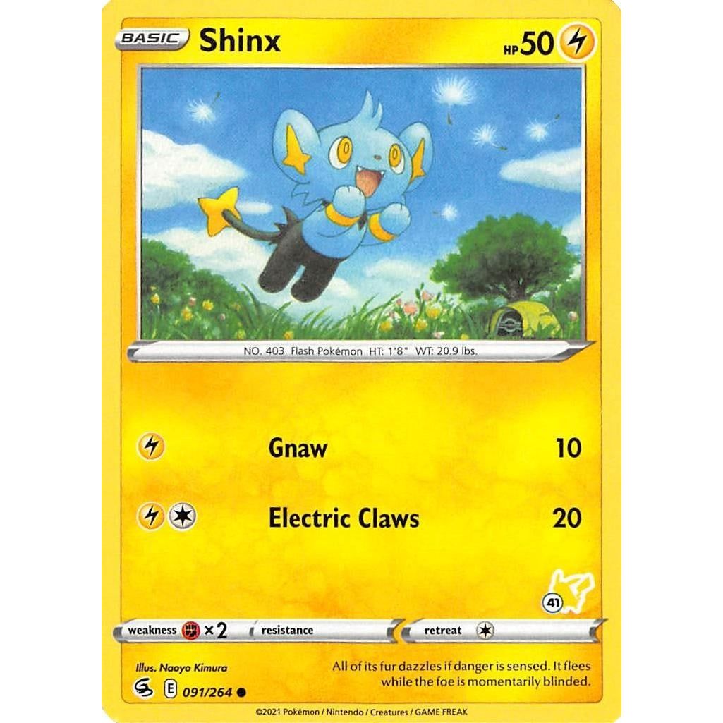 Image for Shinx - 091/264 (#41 Pikachu Stamped) (091/264) (BA22) - Pokemon
