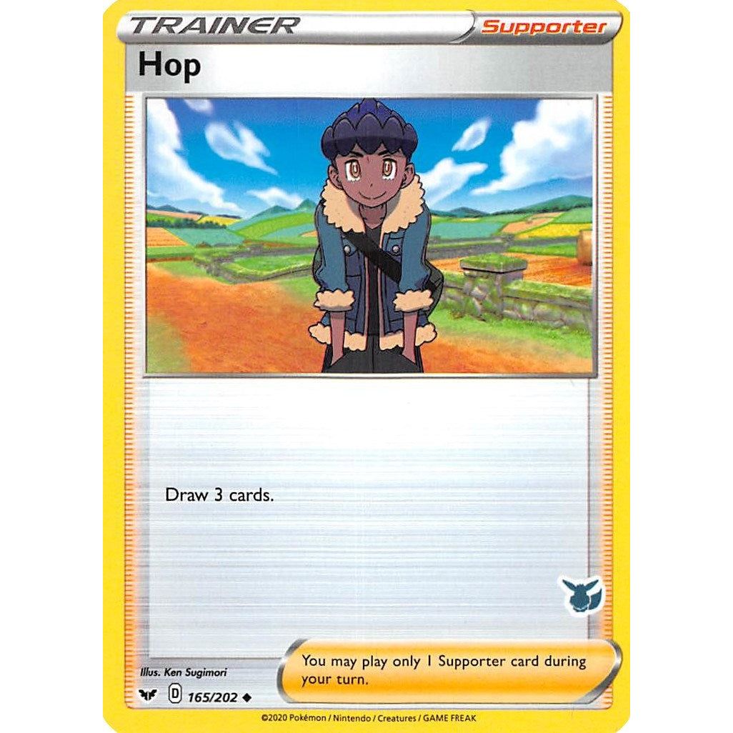 Image for Hop - 165/202 (Eevee Stamped) (165/202) (BA22) - Pokemon