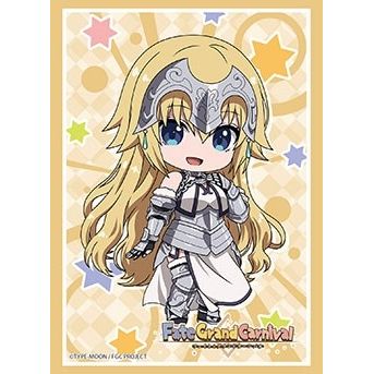 Image for Bushiroad Sleeve Collection HG Vol.3163: Fate/Grand Carnival - Jeanne d'Arc (75-Pack) - Card Sleeves