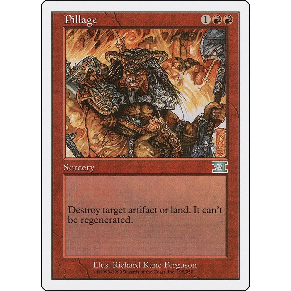 Image for Pillage (198) (6ED) - Magic: The Gathering