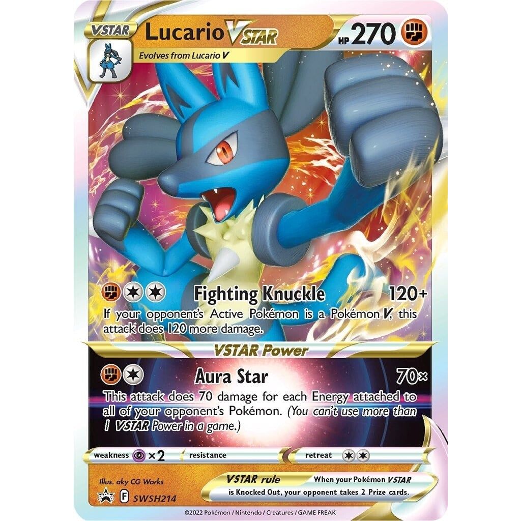 Image for Lucario VSTAR - SWSH214 (SWSH214) (SWSD) - Pokemon