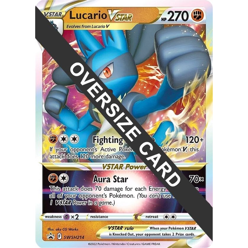 Image for Lucario VSTAR - SWSH214 (SWSH214) (PR) - Pokemon