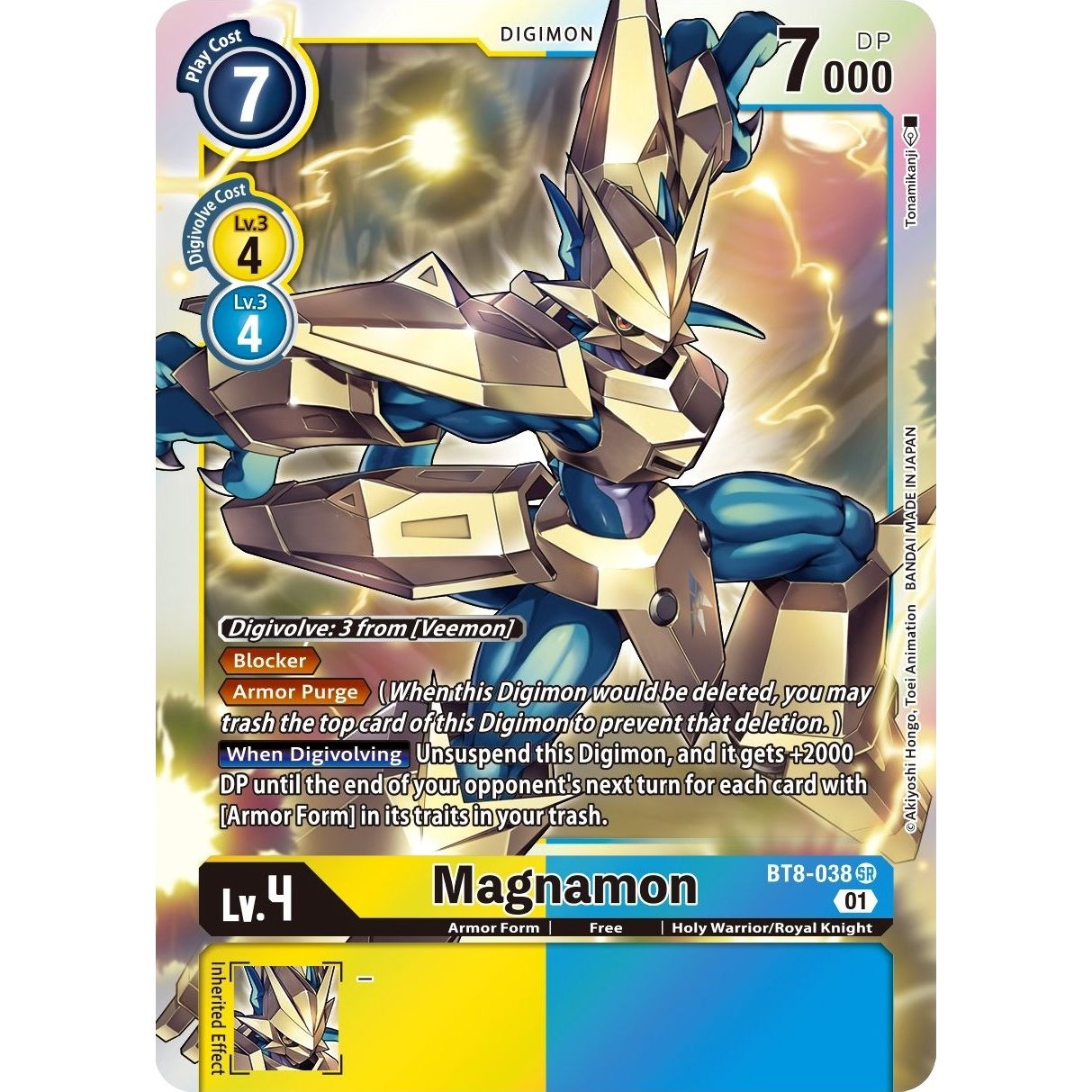 Image for Magnamon (BT8-038 SR) (BT08) - Digimon Card Game
