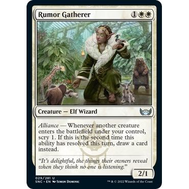 Image for Rumor Gatherer (29) (SNC) - Magic: The Gathering