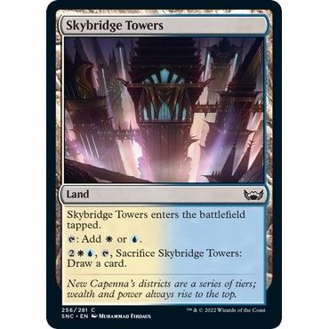 Image for Skybridge Towers (256) (SNC) - Magic: The Gathering