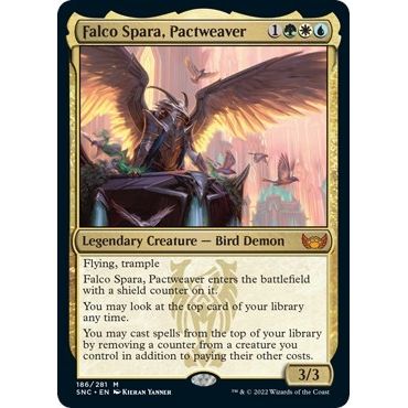 Image for Falco Spara, Pactweaver (186) (SNC) - Magic: The Gathering