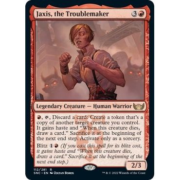 Image for Jaxis, the Troublemaker (112) (SNC) - Magic: The Gathering