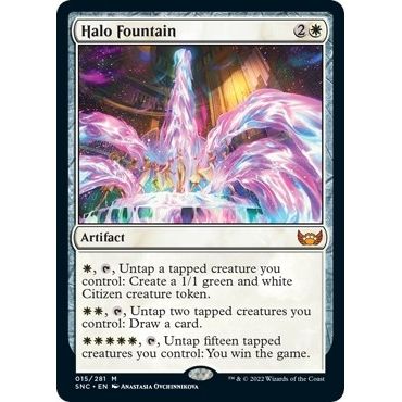 Image for Halo Fountain (15) (SNC) - Magic: The Gathering