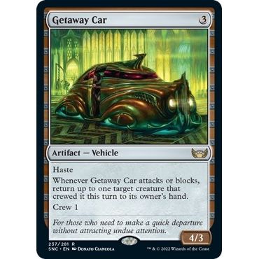 Image for Getaway Car (237) (SNC) - Magic: The Gathering