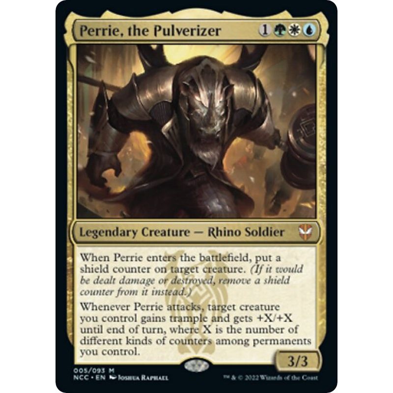 Image for Perrie, the Pulverizer (5) (NCC) - Magic: The Gathering