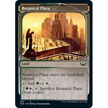Image for Botanical Plaza (Showcase) (350) (SNC) - Magic: The Gathering