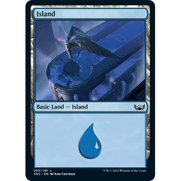Image for Island (265) (265) (SNC) - Magic: The Gathering