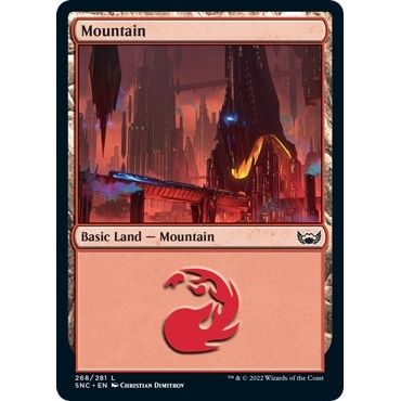 Image for Mountain (268) (268) (SNC) - Magic: The Gathering