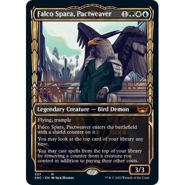 Image for Falco Spara, Pactweaver (Showcase) (307) (SNC) - Magic: The Gathering