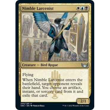 Image for Nimble Larcenist (205) (SNC) - Magic: The Gathering