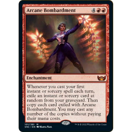 Image for Arcane Bombardment (101) (SNC) - Magic: The Gathering