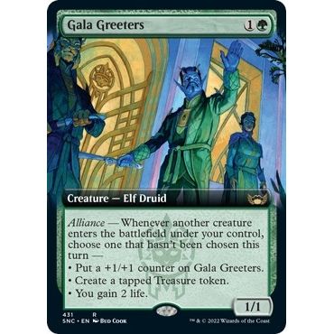 Image for Gala Greeters (Extended Art) (431) (SNC) - Magic: The Gathering