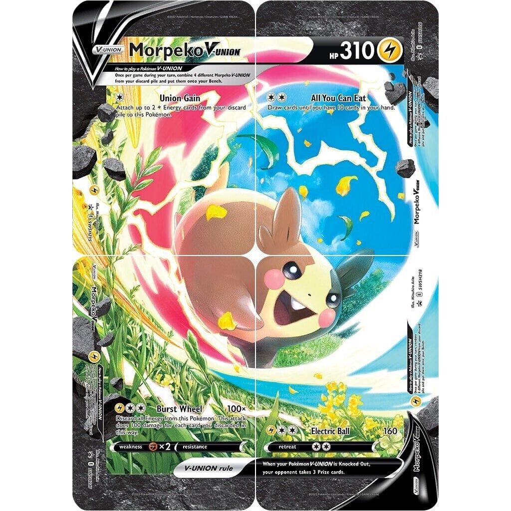 Image for Morpeko V-Union [Set of 4] (SWSH218) (SWSD) - Pokemon