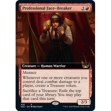 Image for Professional Face-Breaker (Extended Art) (426) (SNC) - Magic: The Gathering