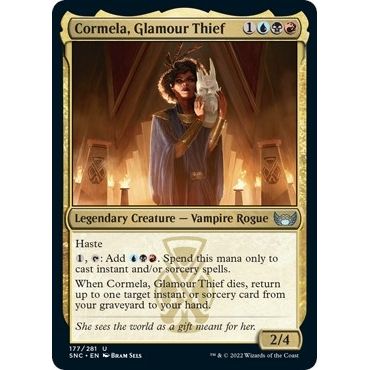 Image for Cormela, Glamour Thief (177) (SNC) - Magic: The Gathering
