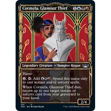 Image for Cormela, Glamour Thief (Showcase) (301) (SNC) - Magic: The Gathering