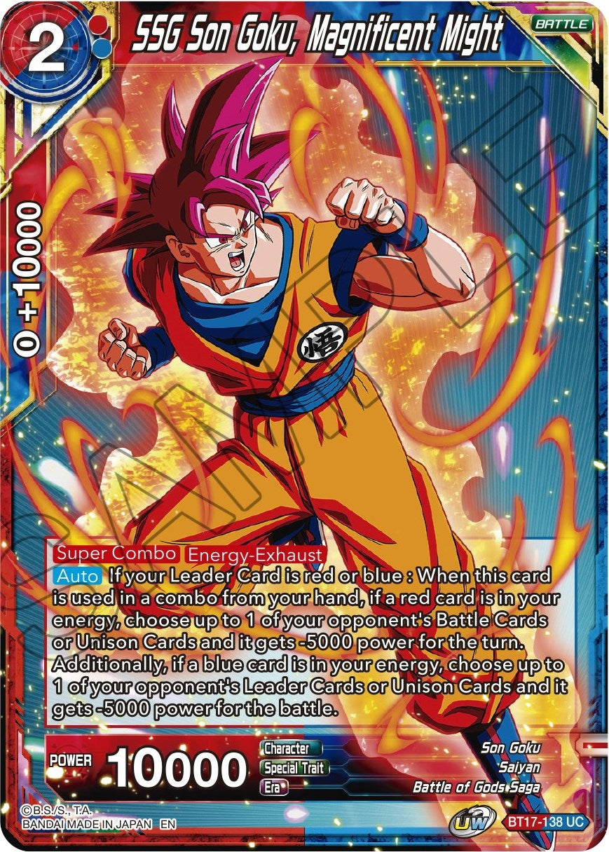 Image for SSG Son Goku, Magnificent Might (BT17-138) (DBS-B17) - Dragon Ball Super: Masters