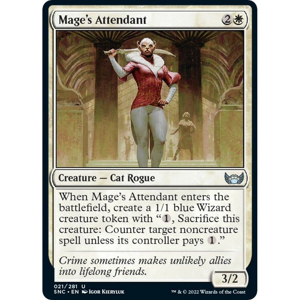 Image for Mage's Attendant (21) (SNC) - Magic: The Gathering