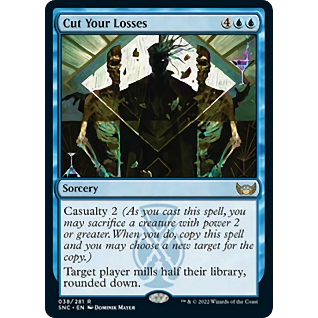 Image for Cut Your Losses (38) (SNC) - Magic: The Gathering