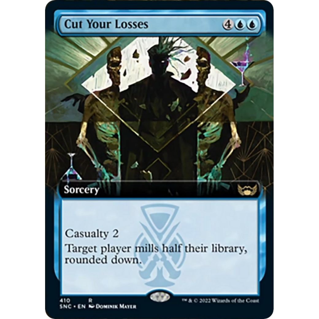 Image for Cut Your Losses (Extended Art) (410) (SNC) - Magic: The Gathering