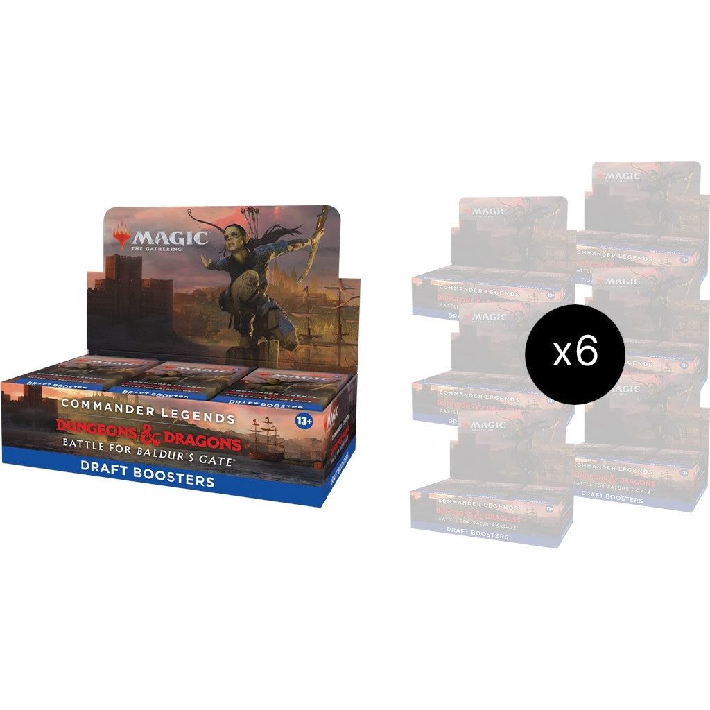 Image for Commander Legends: Battle for Baldur's Gate - Draft Booster Box Case - Magic: The Gathering