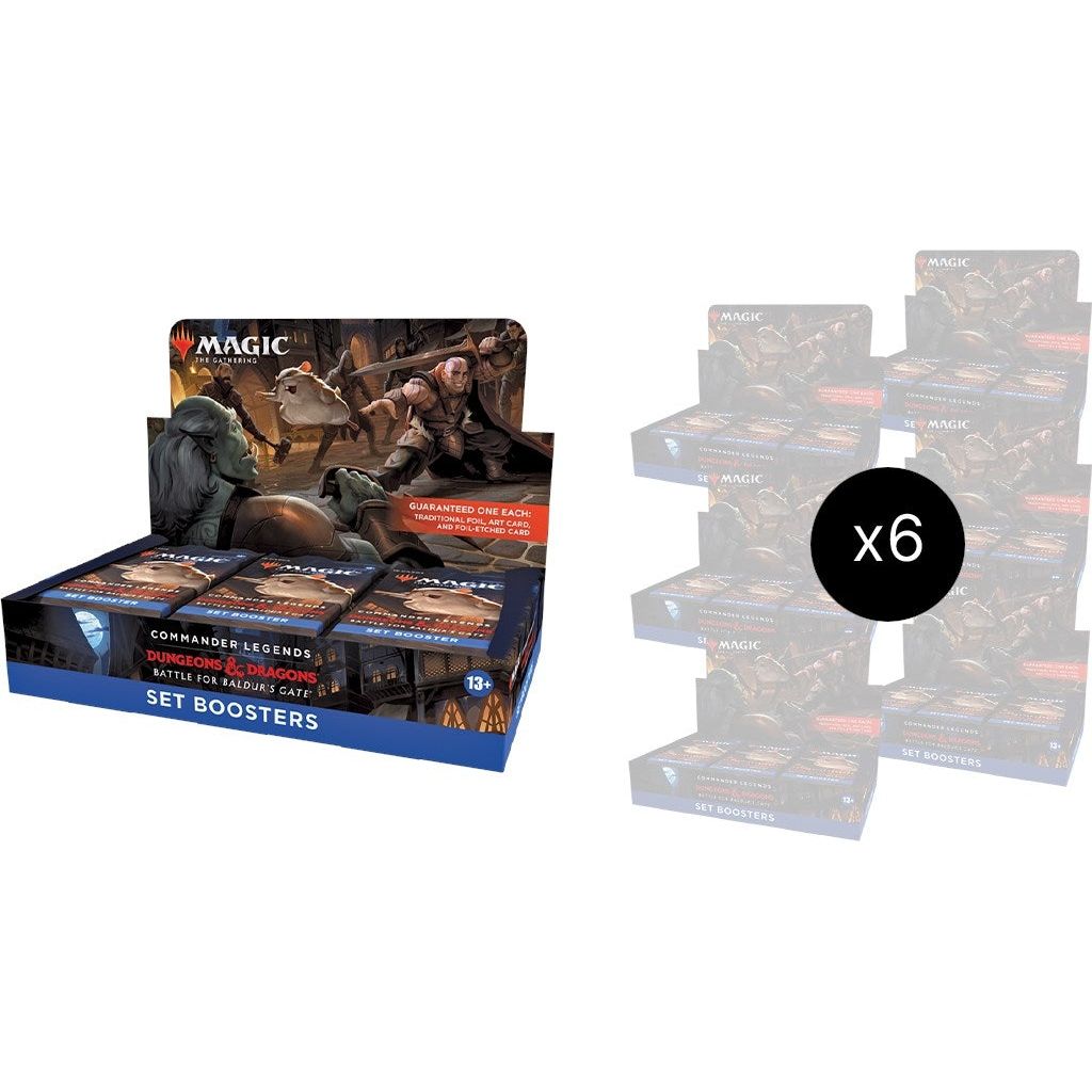Image for Commander Legends: Battle for Baldur's Gate - Set Booster Box Case - Magic: The Gathering