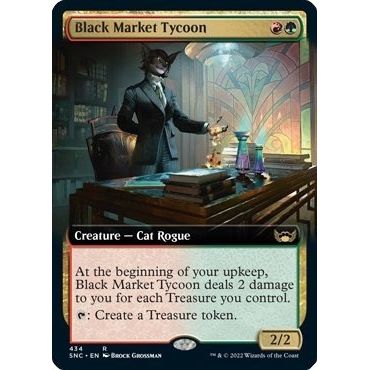 Image for Black Market Tycoon (Extended Art) (434) (SNC) - Magic: The Gathering