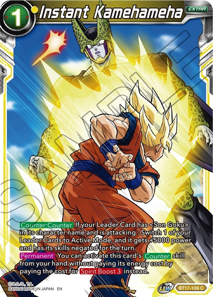 Image for Instant Kamehameha (BT17-109) (DBS-B17) - Dragon Ball Super: Masters