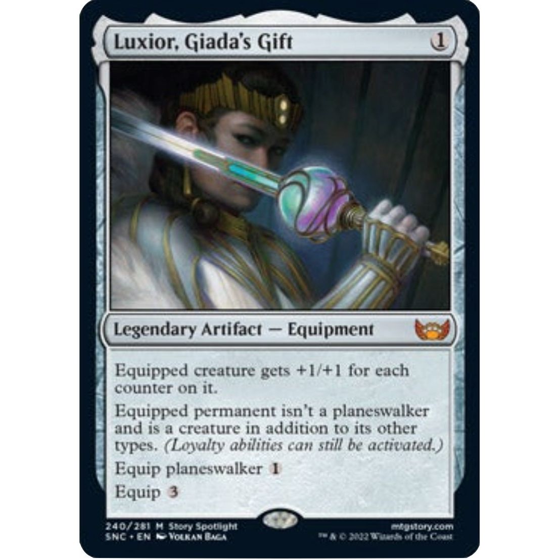 Image for Luxior, Giada's Gift (240) (SNC) - Magic: The Gathering